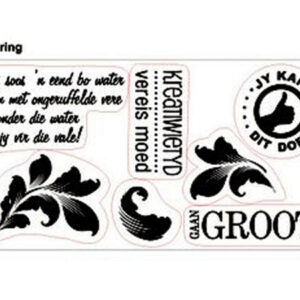 Motiveering Clear Stamp Set