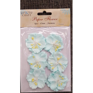 Paper Flower Blue Anemone