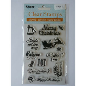 Christmas Clear Stamp Set