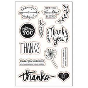 Thanks Clear Stamp Set